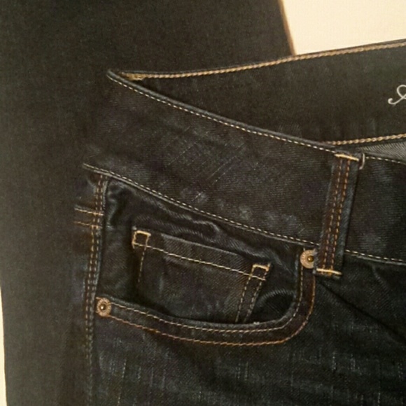 American Eagle Stretch Womens Cropped Jeans Sz 6 - Picture 4 of 8